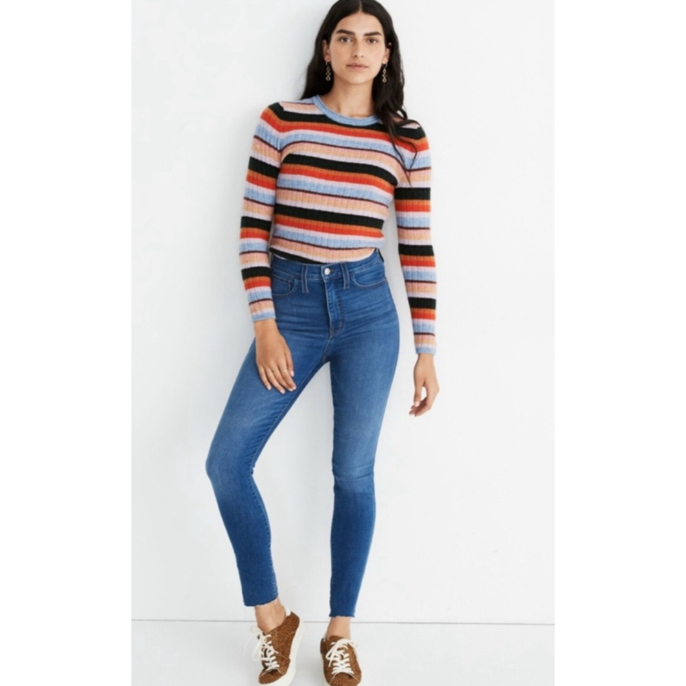 Madewell Roadtripper medium wash jeans size 4